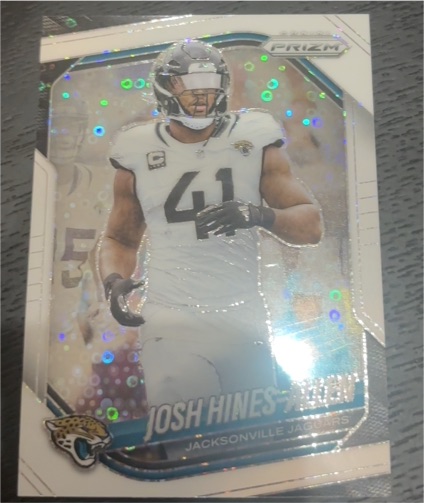 2025 Panini Prizm #43 Josh Hines-Allen — front