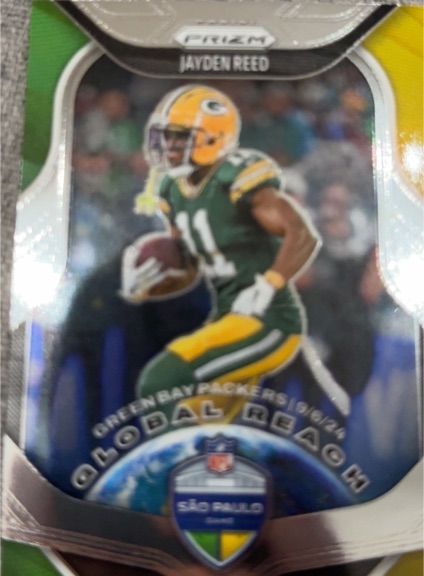 2023 Panini Prizm Global Reach #10 Jayden Reed — front