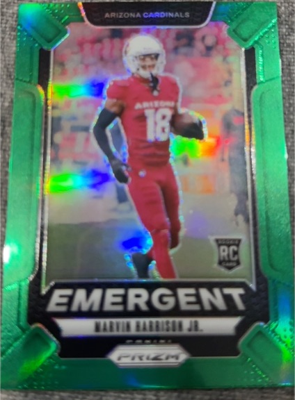 2024 Panini Prizm Emergent #5 Marvin Harrison Jr. — front