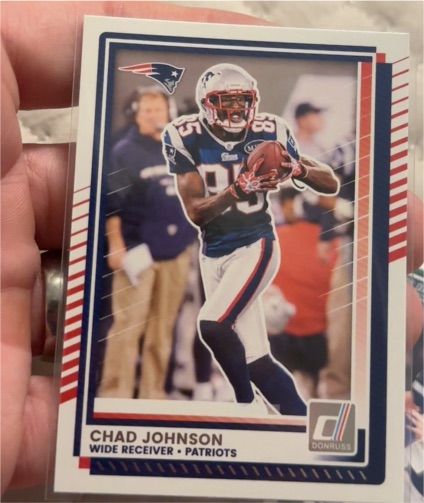 2025 Donruss #18 Chad Johnson — front