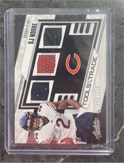 2023 Panini Absolute Tools of the Trade #TOTT-DJM DJ Moore — front