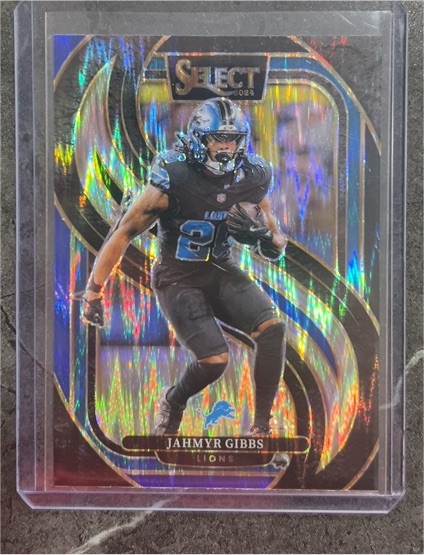 2024 Panini Select Premier Level #163 Jahmyr Gibbs — front