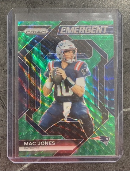2023 Panini Prizm Emergent #H-1 Mac Jones — front