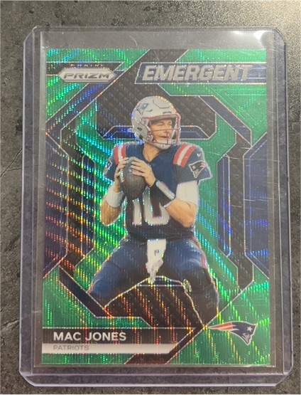 2023 Panini Prizm Emergent #H-1 Mac Jones — front