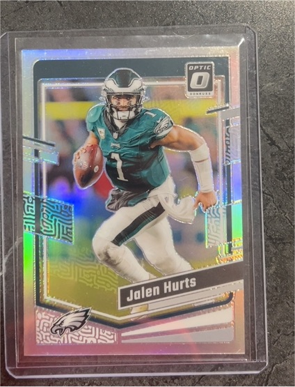 2023 Donruss Optic #158 Jalen Hurts — front