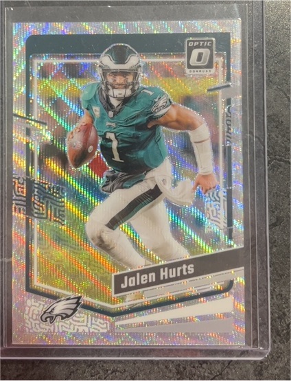 2023 Panini Donruss Optic #158 Jalen Hurts — front