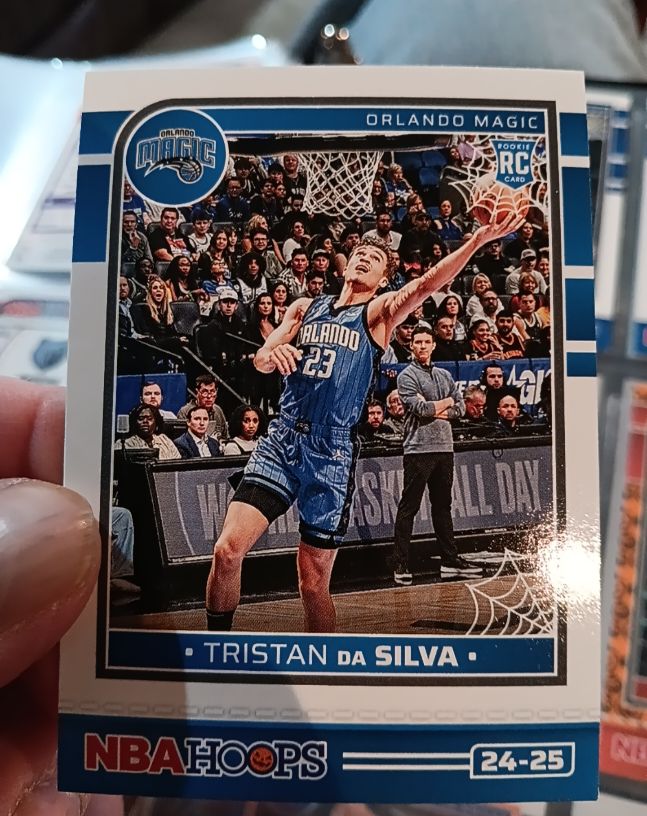 2024-25 Panini NBA Hoops Haunted Hoops #276 Tristan da Silva — front