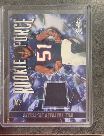 2023 Panini Absolute Rookie Force #RF-28 Will Anderson Jr. — front