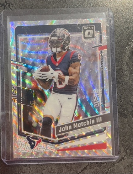 2023 Panini Donruss Optic #8 John Metchie III — front