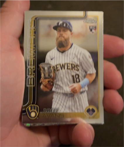 2025 Topps Chrome Update #USC47 Drew Avans — front