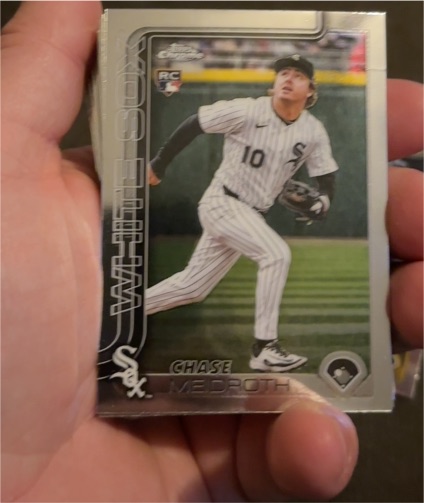 2025 Topps Update #US337 Chase Meidroth — front