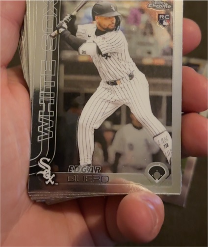 2025 Topps Chrome Update #US145 Edgar Quero — front
