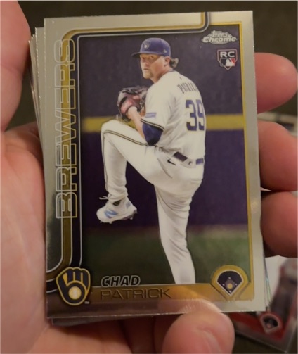 2025 Topps Chrome Update #US307 Chad Patrick — front