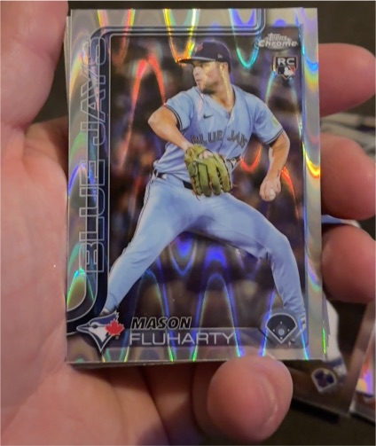 2025 Topps Chrome Update #USC161 Mason Fluharty — front