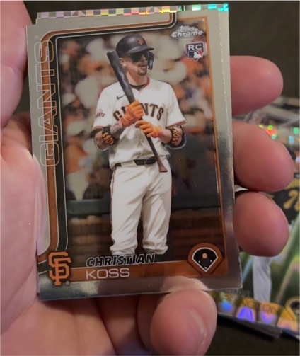 2025 Topps Chrome Update #USC26 Christian Koss — front