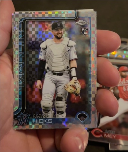 2025 Topps Chrome Update #USC86 Liam Hicks — front