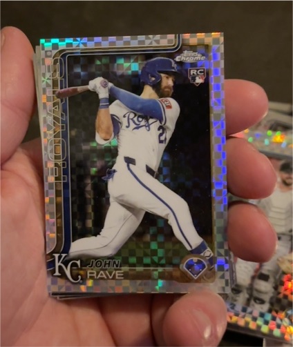2025 Topps Chrome Update #USC136 John Rave — front