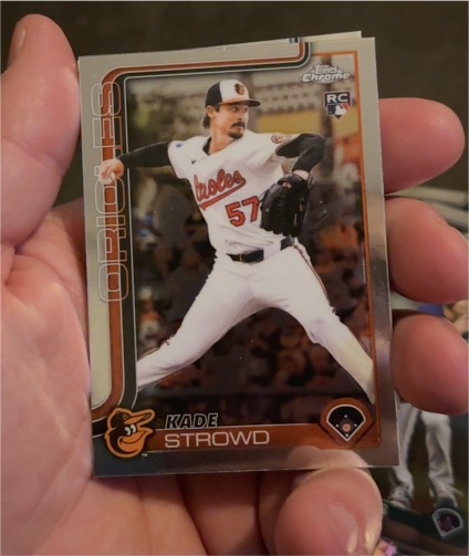 2025 Topps Chrome Update #USC193 Kade Strowd — front