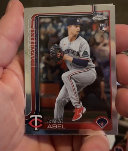 2025 Topps Chrome Update #USC49 Mick Abel — front