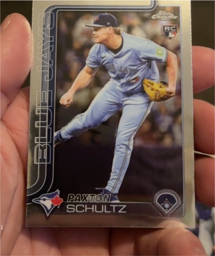 2025 Topps Chrome Update #USC101 Paxton Schultz — front