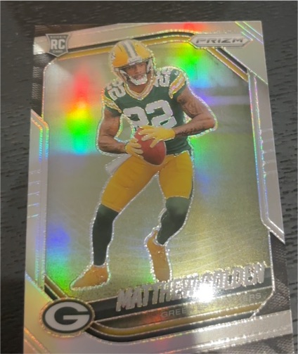 2025 Panini Prizm #326 Matthew Golden — front
