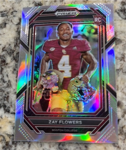 2023 Panini Prizm Draft Picks #143 Zay Flowers — front