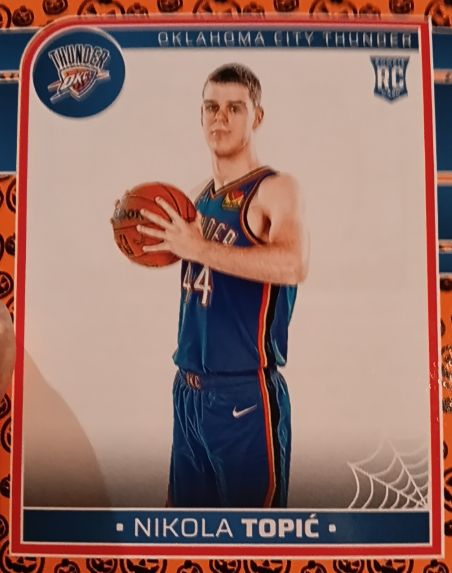 2024-25 Panini Haunted Hoops #267 Nikola Topic — front