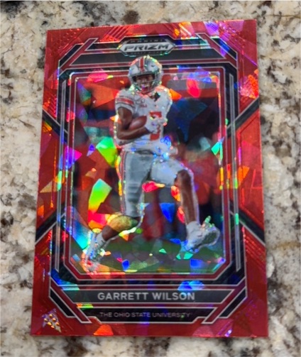 2023 Panini Prizm Draft Picks Garrett Wilson — front