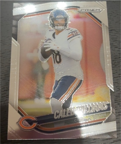 2025 Panini Prizm #124 Caleb Williams — front