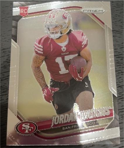 2025 Panini Prizm #389 Jordan Watkins — front