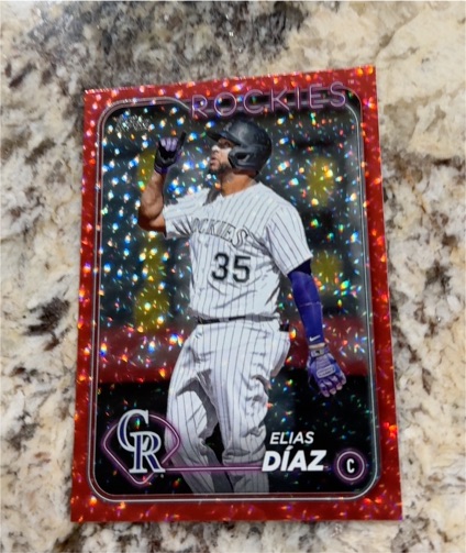 2024 Topps Series 1 #161 Elias Diaz — front