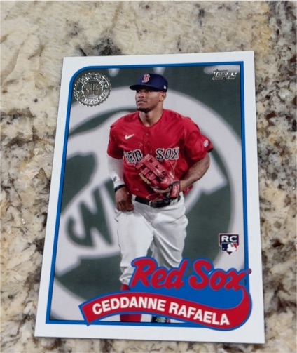 2024 Topps Series 1 1989 Topps #89B-72 Ceddanne Rafaela — front