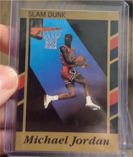 1990-91 NBA Hoops #358 Michael Jordan — front