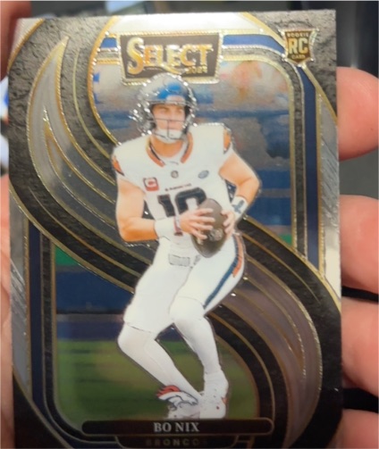 2024 Panini Select Premier Level #117 Bo Nix — front