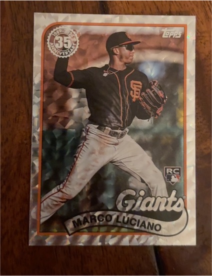 2024 Topps 1989 35th Anniversary #89B-11 Marco Luciano — front