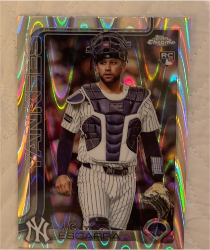 2025 Topps Chrome Update #USC197 J.C. Escarra — front