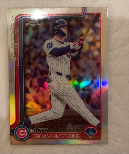 2025 Topps Chrome Update #USC76 Pete Crow-Armstrong — front