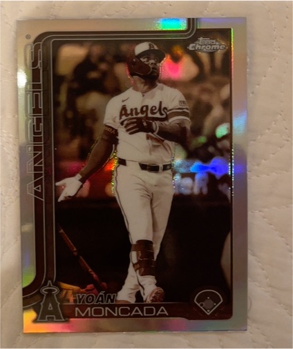 2025 Topps Chrome Update Sepia #USC22 Yoan Moncada — front