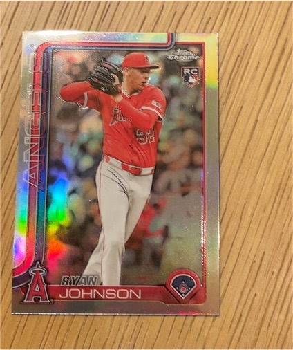 2025 Topps Chrome Update #USC116 Ryan Johnson — front