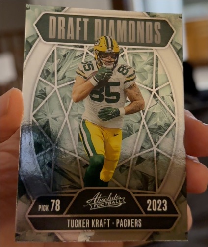 2025 Panini Absolute Draft Diamonds #DD-TKT Tucker Kraft — front