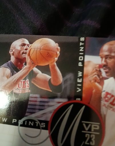 1997 Upper Deck Michael Jordan Michael's View Points #VP1 — front