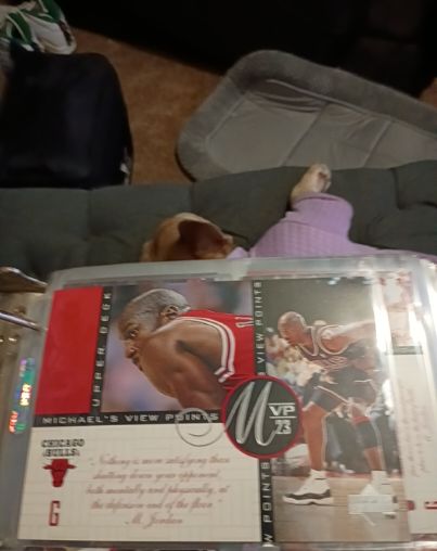 1996-97 Upper Deck Michael's View Points MVP23 Michael Jordan — front