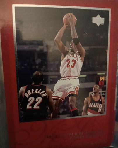 1997 Upper Deck The Championship Chronicles #23 Michael Jordan — front