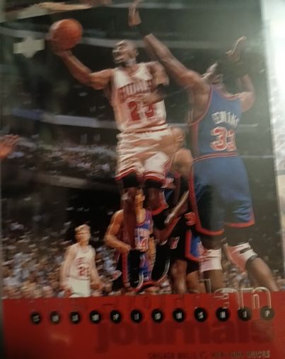 1997 Upper Deck The Championship Chronicles #14 Michael Jordan — front