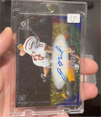 2025 Panini Luminance #189 Jaylin Noel — front