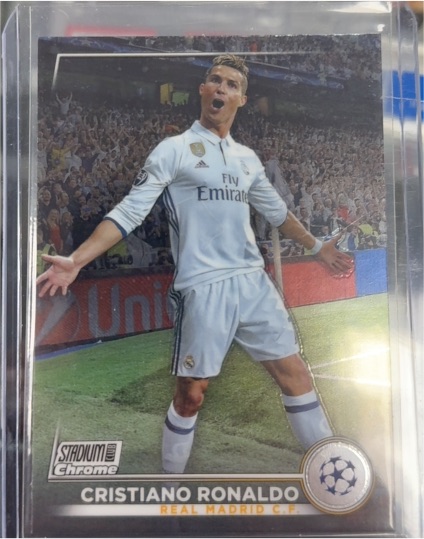 2022-23 Topps Stadium Club Chrome UEFA #7 Cristiano Ronaldo — front