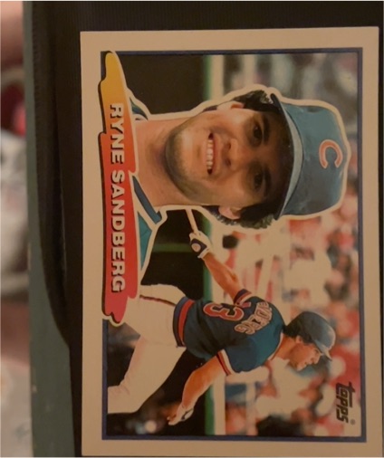 1988 Topps Big #16 Ryne Sandberg — front