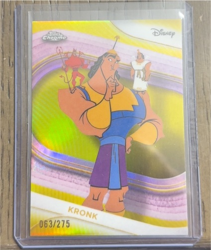 2025 Topps Chrome Disney #22 Kronk — front