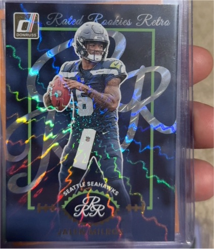 2025 Donruss Rated Rookies Retro #16 Jalen Milroe — front