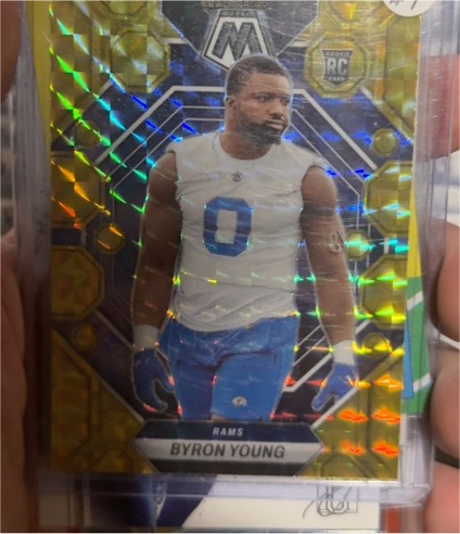 2023 Panini Mosaic #291 Byron Young — front